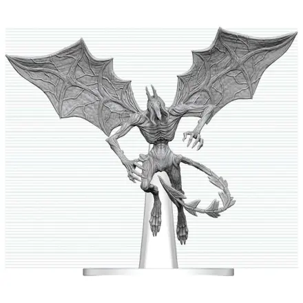 Dungeons & Dragons Nolzur's Marvelous Miniatures Unpainted Miniature Nightgaunt 17 cm termékfotó
