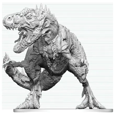 Dungeons & Dragons Nolzur's Marvelous Miniatures Unpainted Miniature Tyrannosaurus Zombie 20 cm termékfotó