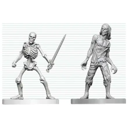 Dungeons & Dragons Nolzur's Marvelous Miniatures Unpainted Miniature Zombie & Skeleton 14 cm termékfotó