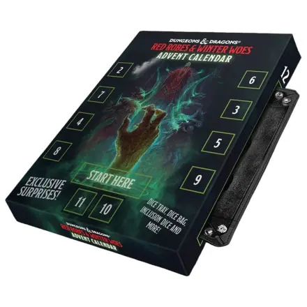 Dungeons & Dragons Red Robes & Winter Woes adventi kalendárium  termékfotó