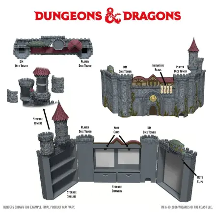 Dungeons & Dragons Replicas of the Realms: Castle Ravenloft DM Screen termékfotó