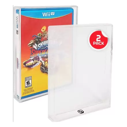 DVD/Wii/GameCube/PS2/XboX/Xbox360 2 db-os akril protector védőtok termékfotó