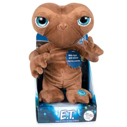 E.T. The Extra - hangot kiadó és világító plüss spanyol nyelvű termékfotó