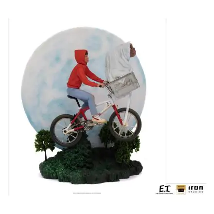 E.T. the Extra-Terrestrial Deluxe Art Scale 1/10 E.T. & Elliot szobor figura 27 cm termékfotója