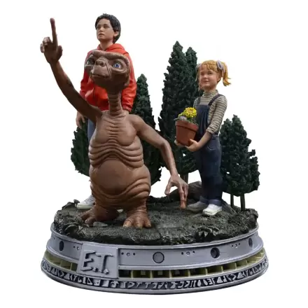 E.T. The Extra-Terrestrial Deluxe Art Scale 1/10 E.T., Elliot and Gertie szobor figura 19 cm termékfotója