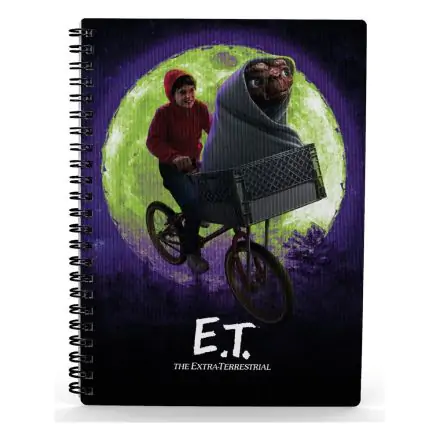 E.T. the Extra-Terrestrial Elliot jegyzetfüzet 3D effekttel termékfotó