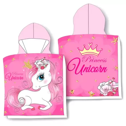 Unicorn cotton poncho towel termékfotója