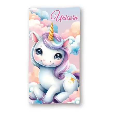 Unicorn cotton beach towel termékfotója