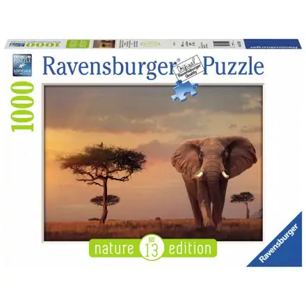 Elephant of the Masai Mara puzzle 1000db-os termékfotó