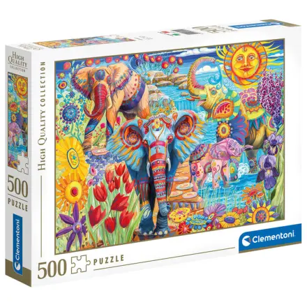 Elephants Carnival puzzle 500db-os termékfotó
