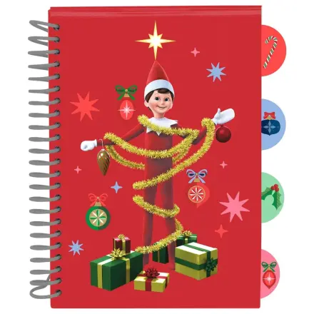 Elf On the Shelf A5 jegyzetfüzet termékfotó