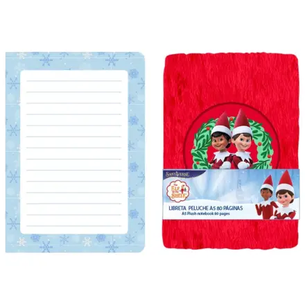 Elf On the Shelf A5 plüss jegyzetfüzet termékfotó