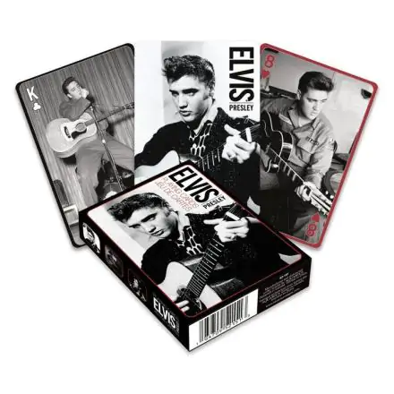 Elvis Presley Black & White kártyajáték termékfotója