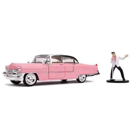 Elvis Presley Cadillac Fleetwood 1955 fém kocsi és figura csomag termékfotó