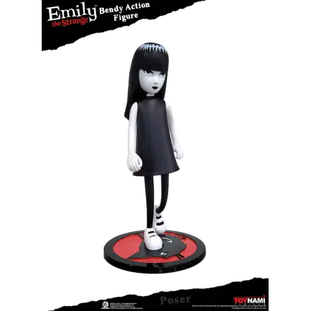 Emily the Strange Bendy Emily & Mystery Kitty akciófigura 25 cm termékfotó