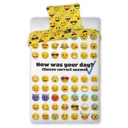 Emoji ágyneműhuzat 140×200cm, 70×90 cm termékfotó