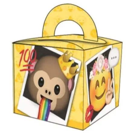 Emoji ajándékdoboz, party box termékfotó