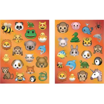 Emoji Hologrammos Matrica 2 ív termékfotó