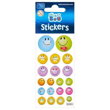 Emoji matrica arany díszítéssel termékfotó