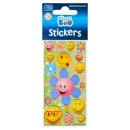 Emoji matrica arany díszítéssel termékfotó