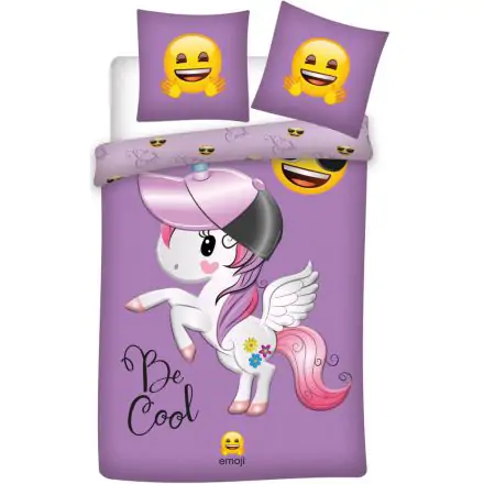 Emoji Unicorn, Unikornis ágyneműhuzat 140×200cm, 70×90 cm termékfotó