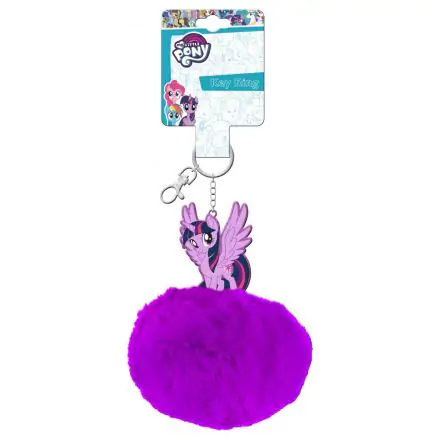 Én kicsi pónim pompom kulcstartó termékfotó