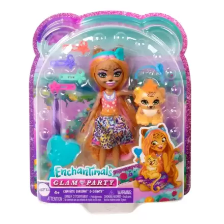 Enchantimals Glam Party Charisse Cheetah játék baba termékfotó