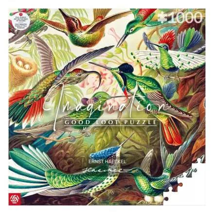 Ernst Haeckel Imagination Hummingbirds/Kolibry puzzle (1000 darab) termékfotója