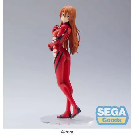 EVANGELION: 3.0+1.0 Thrice Upon a Time SPM Asuka Langley On The strand PVC szobor figura 21 cm termékfotó