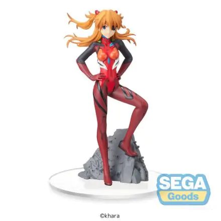Evangelion: 3.0+1.0 Thrice Upon a Time SPM Vignetteum Asuka Shikinami Langley PVC szobor figura 23 cm termékfotó