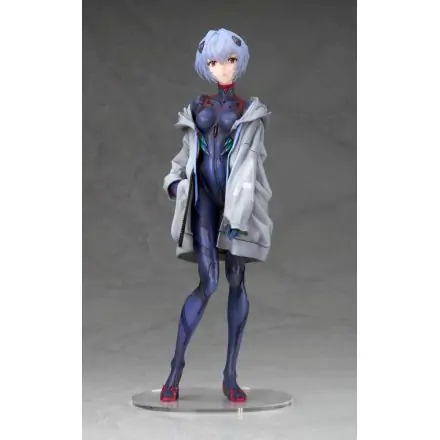 Evangelion 4.0 Final 1/7 Tentative Name Rei Ayanami Millennials Illust Ver. PVC szobor figura 22 cm termékfotója