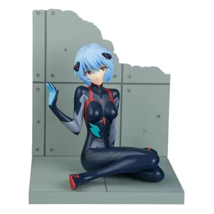 Evangelion 4.0 Final 1/7 Tentative Name Rei Ayanami Plugsuit Ver. New Movie Edition PVC szobor figura 10 cm termékfotó