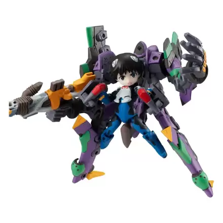 Evangelion Desktop Army figura Shinji Ikari & Evangelion No. 1 New Theatrical Edition 15 cm termékfotó