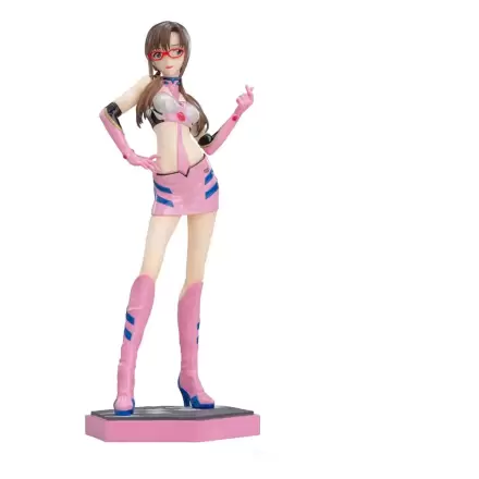 Evangelion Luminasta Evangelion Racing Mari Makinami Illustrious Pit Walk PVC szobor figura 21 cm termékfotója