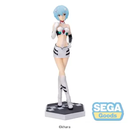 Evangelion Luminasta Evangelion Racing Rei Ayanami Pit Walk PVC szobor figura 21 cm termékfotó