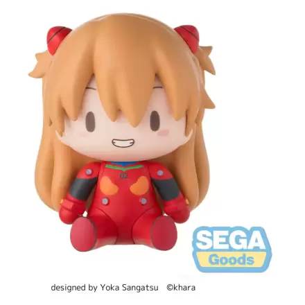 Evangelion: New Theatrical Edition Fuwa Petit Chibi figura Asuka Plug Suit 8 cm  termékfotó