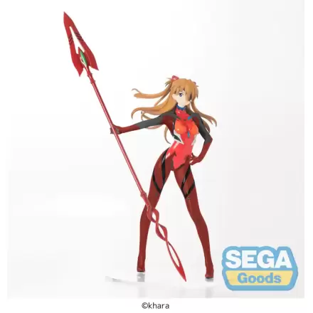Evangelion: New Theatrical Edition LPM Asuka x Spear of Cassius (re-run) PVC szobor figura 30 cm termékfotó