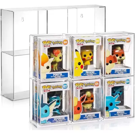 Evoretro bemutató doboz vitrin 6 db Funko Pop figurához termékfotó