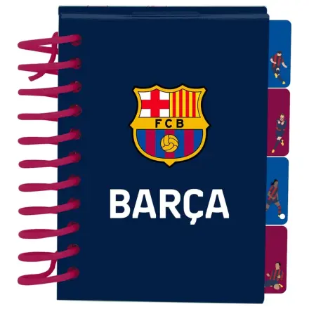 F.C. Barcelona A7 jegyzetfüzet termékfotó