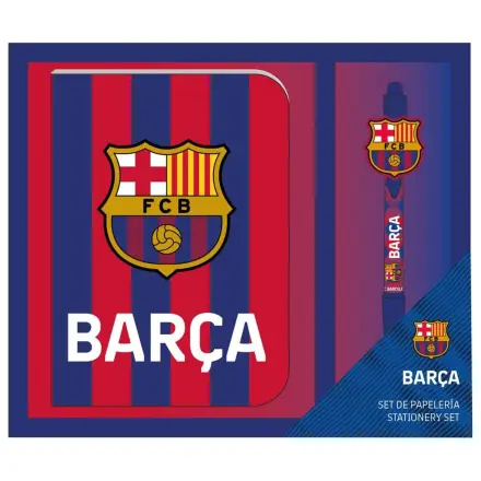 F.C. Barcelona keményfedeles füzet és toll csomag termékfotó
