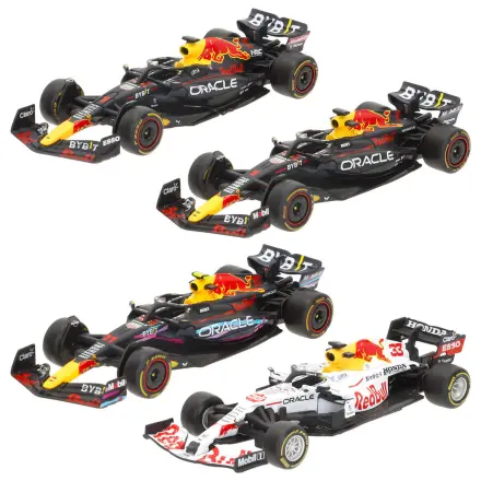 F1 Red Bull  4 db-os fém modell csomag termékfotó