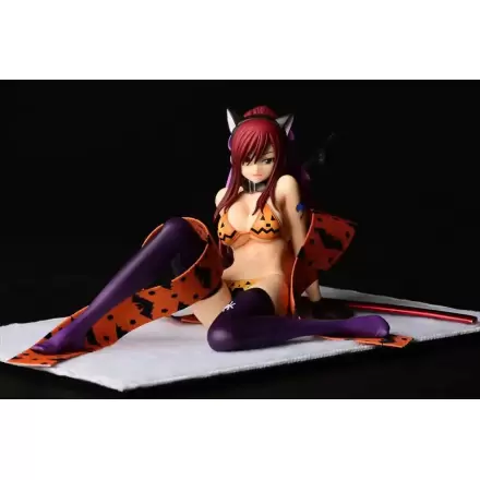 Fairy Tail 1/6 Erza Scarlet - Halloween CAT Gravure_Style szobor figura 13 cm termékfotója