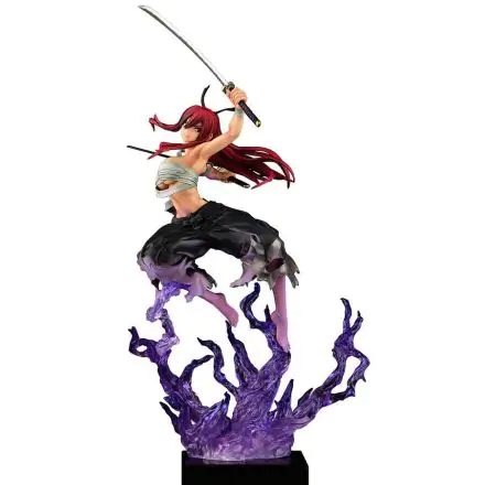 Fairy Tail 1/6 Erza Scarlet Samurai Ver. Shikkoku szobor figura 43 cm termékfotója