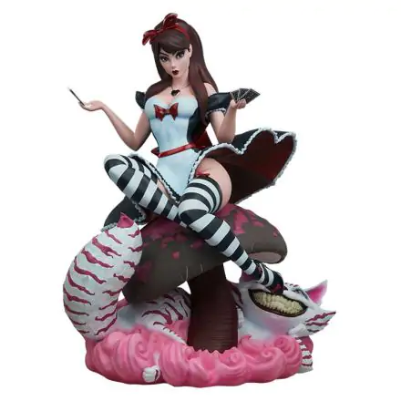 Fairytale Fantasies Collection Alice in Wonderland Game of Hearts Edition szobor figura 34 cm termékfotó