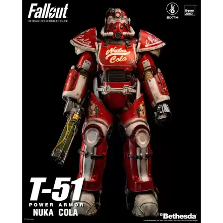 Fallout 1/6 T-51 Nuka Cola Power Armor akciófigura 37 cm termékfotója