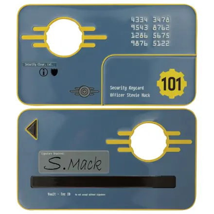 Fallout 3 replika Vault 101 Security Keycard Limitált kiadás termékfotó