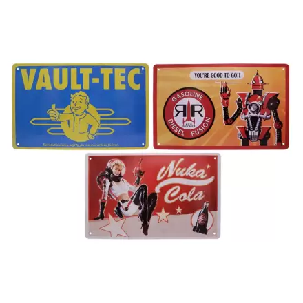 Fallout Brands fémtábla csomag termékfotója