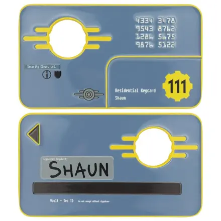 Fallout replika Security Keycard Vault 111 Limitált kiadás 11 cm termékfotó