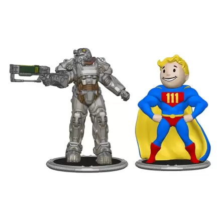 Fallout Mini Figures 2-Pack Set C T-60 & Vault Boy (Power) 7 cm termékfotója