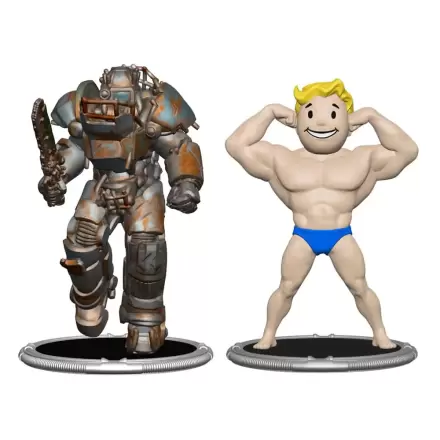 Fallout Set E Raider & Vault Boy (Strong)  2 db-os Mini figura csomag 7 cm termékfotója